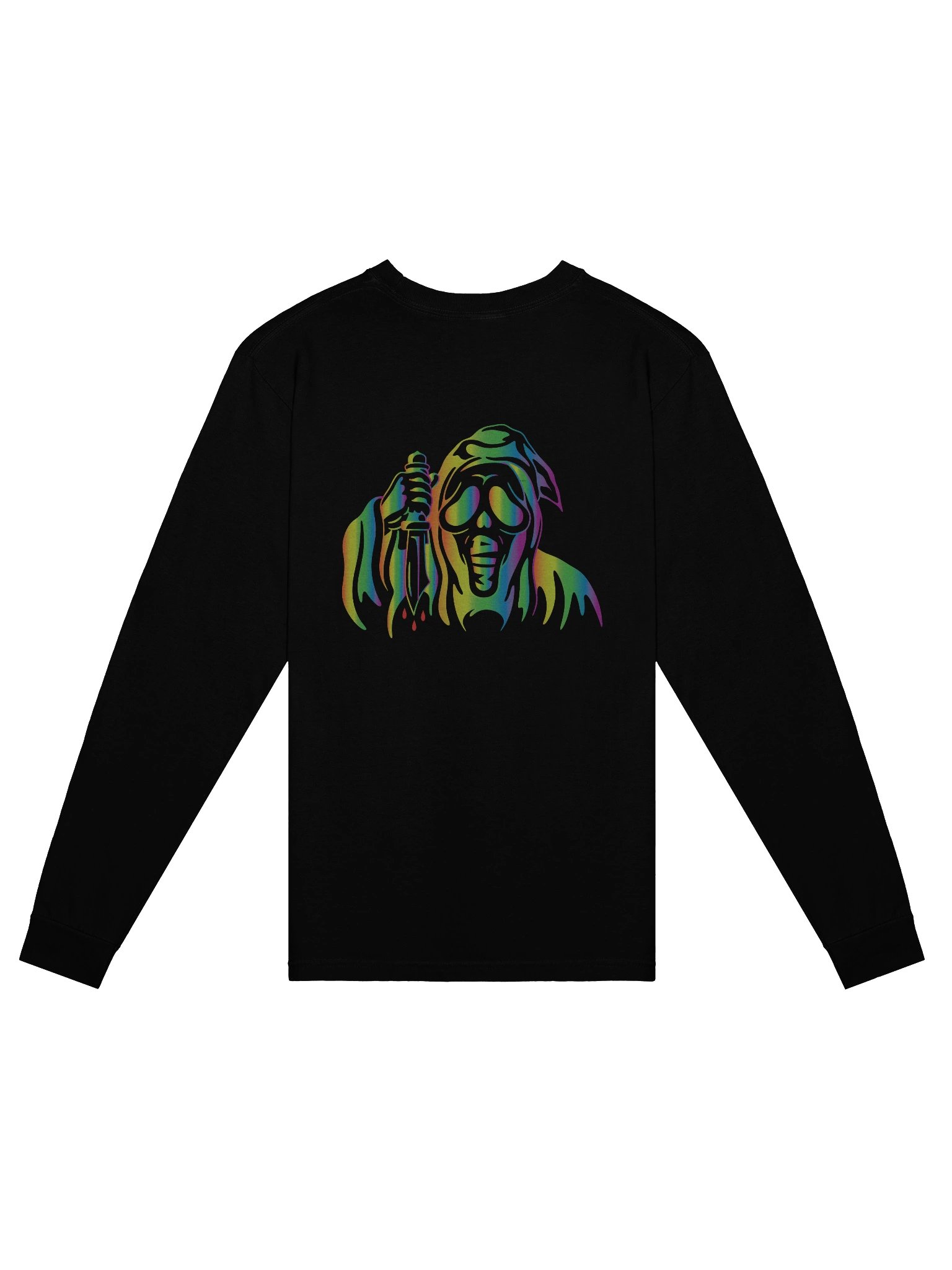 Rainbow Ghost - Long Sleeve Comfort Colors product image (2)