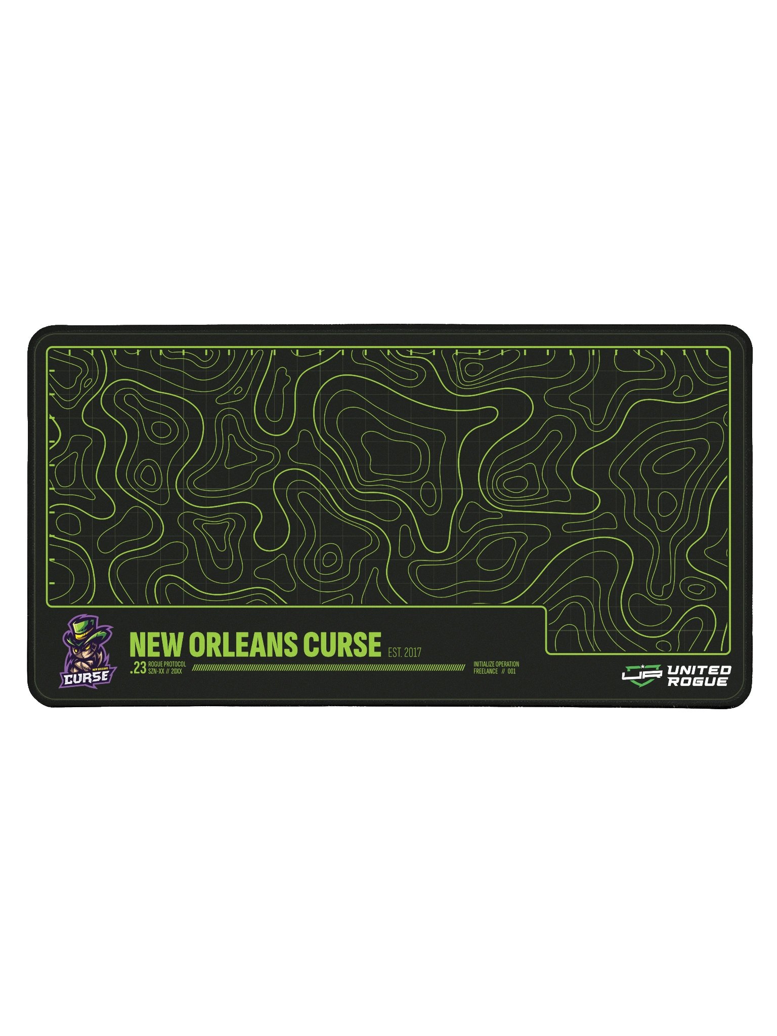 New Orleans Curse Map Desk Mat product image (1)
