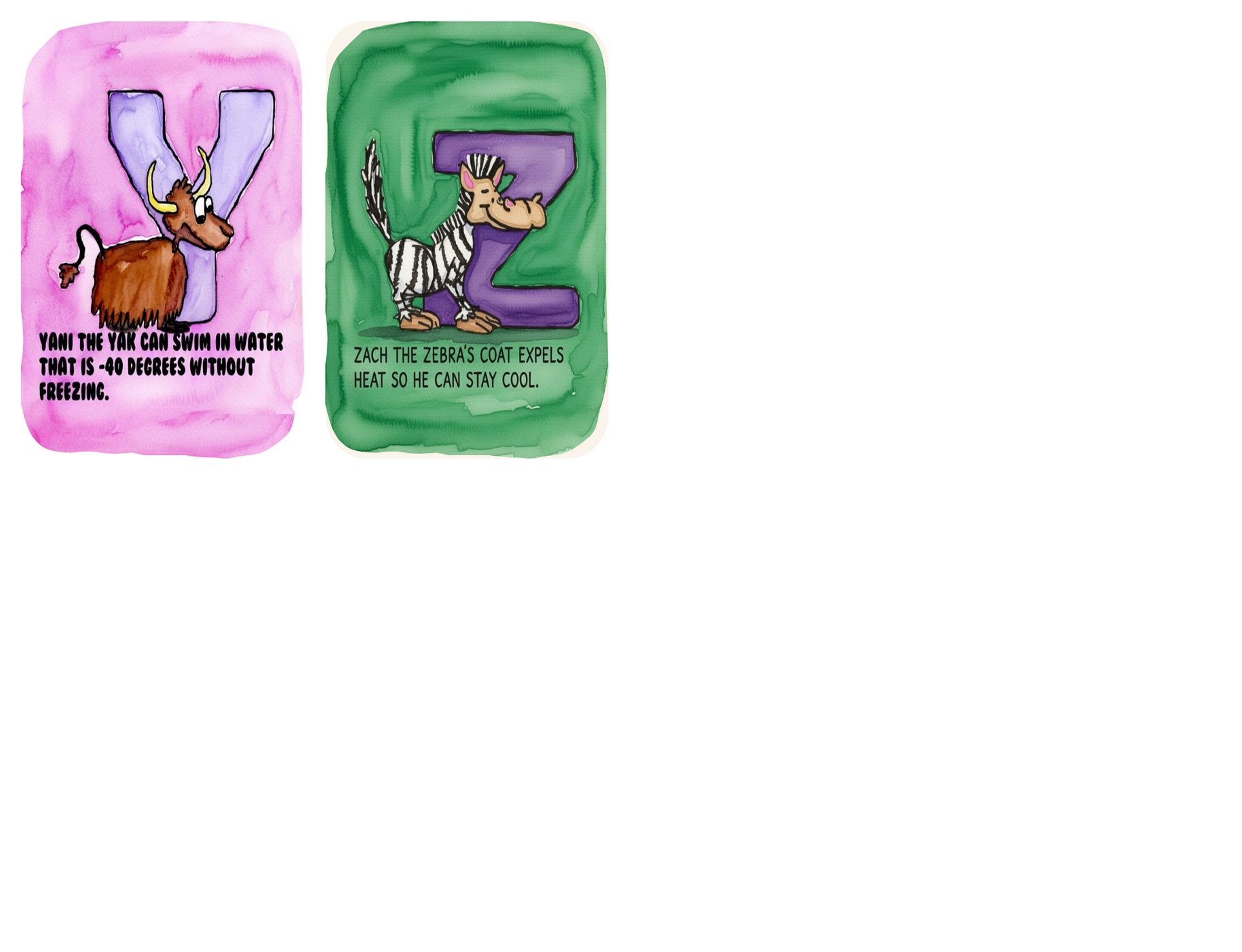 Fun Learning Animal ABCs – A to Z Flash Cards for Kids Ages 3–8 product image (6)
