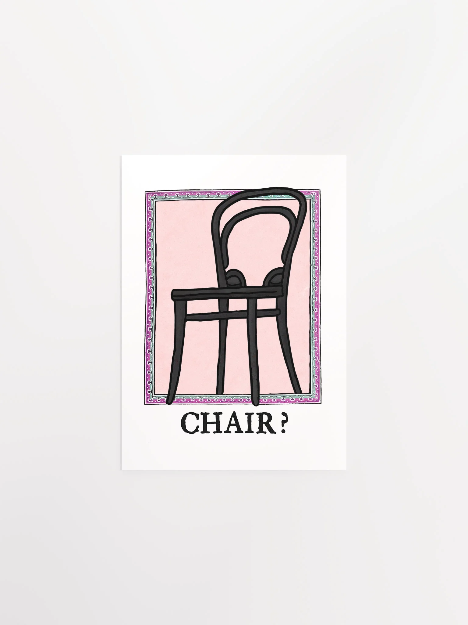 CHAIR? Poster product image (3)