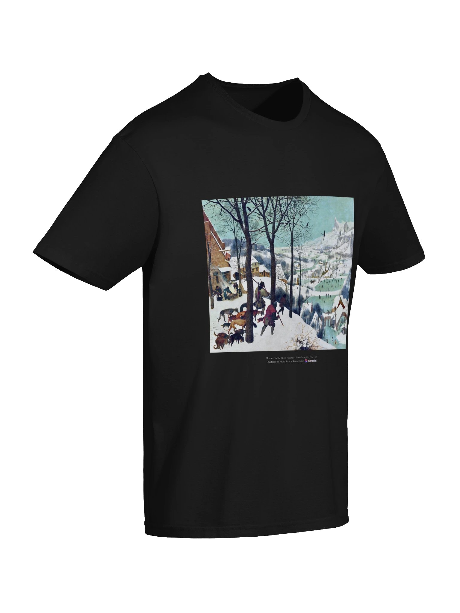 Hunters in the Snow (Winter) — T-Shirt product image (6)