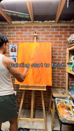 Halo by Akshay Ramsewak. (Oil on canvas).

The process.
.
.
.
.
#portraiture #youngartist #spraypaint #artprocess #oilportrait