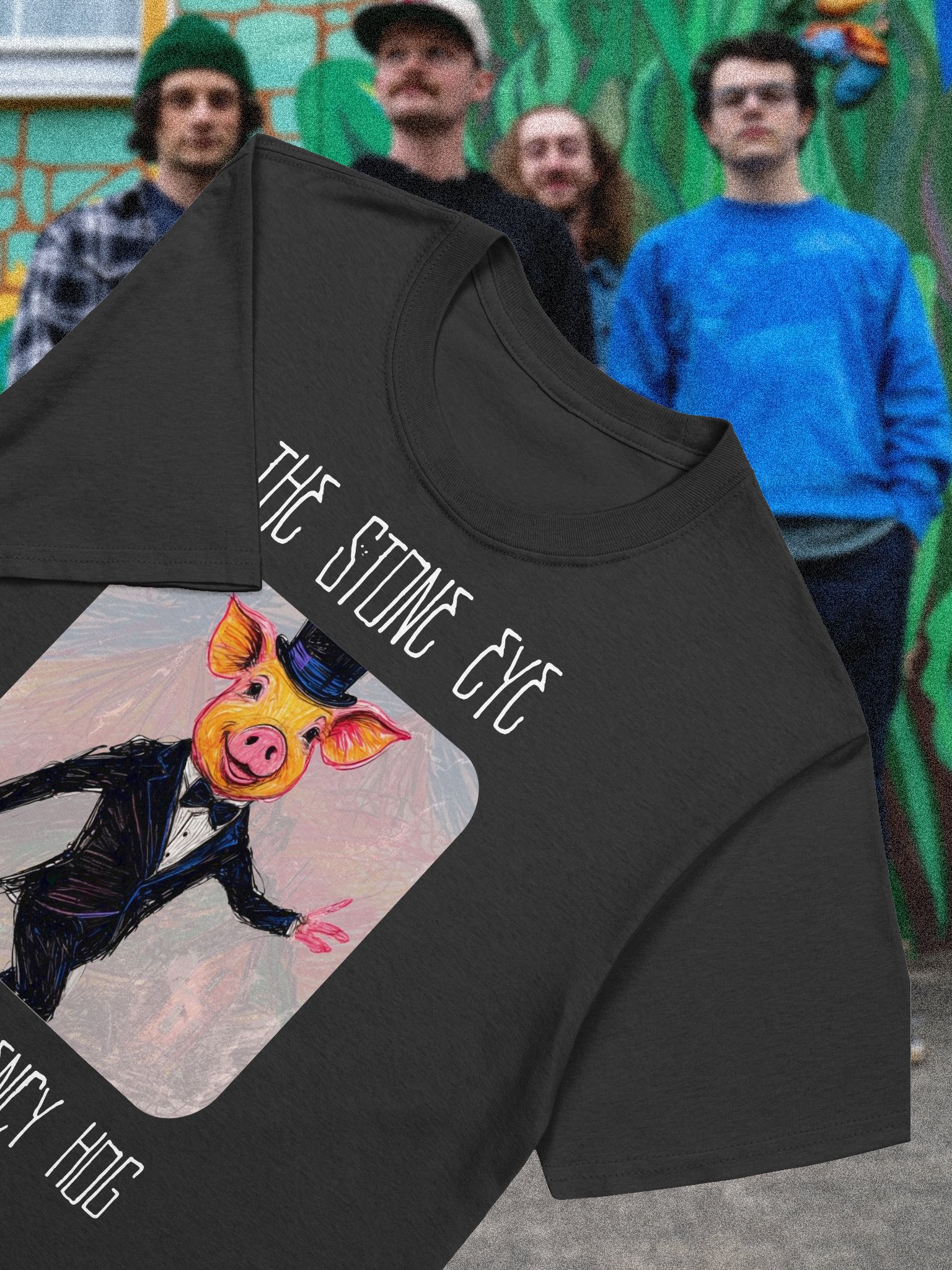 High Frequency Hog T-Shirt (Black) product image (2)