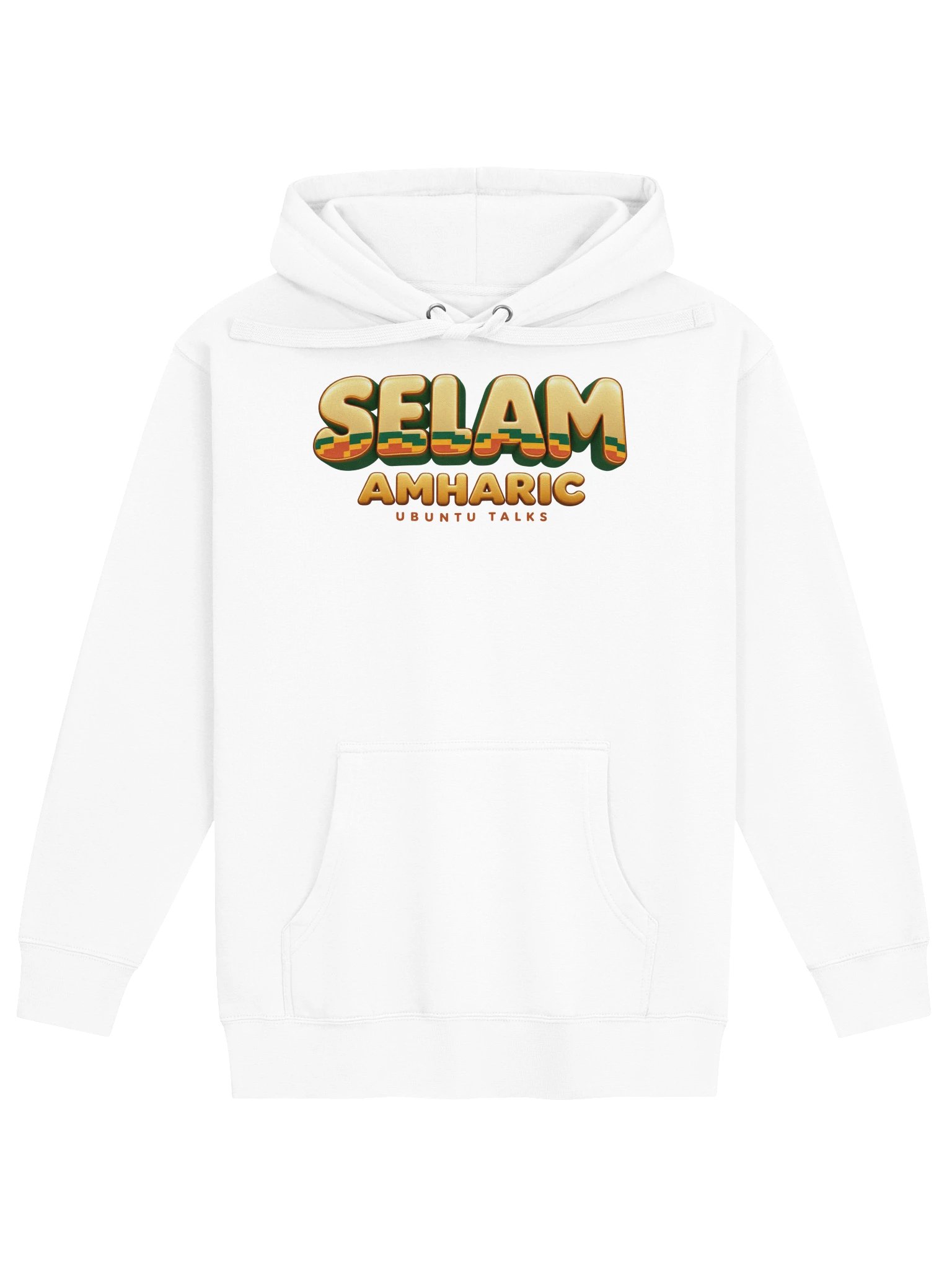 Ubuntu Talks Heritage — SELAM | Amharic Premium Hoodie product image (1)