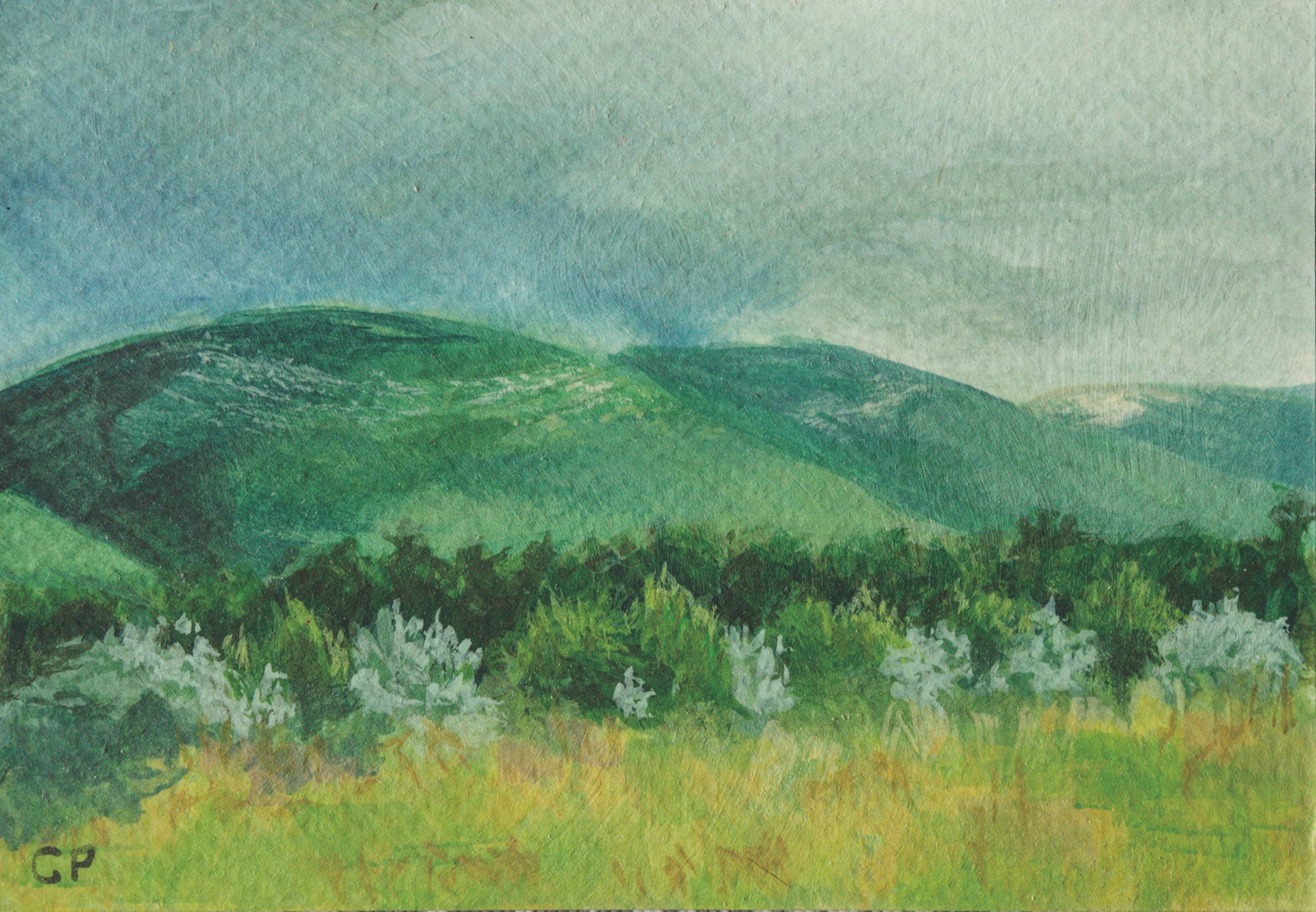 Stormy Hills - Digital Image File Download product image (1)