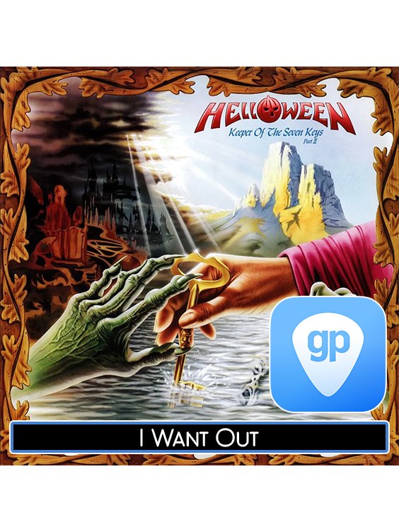 I Want Out PDF TAB + Backing Track MP3 product image (1)