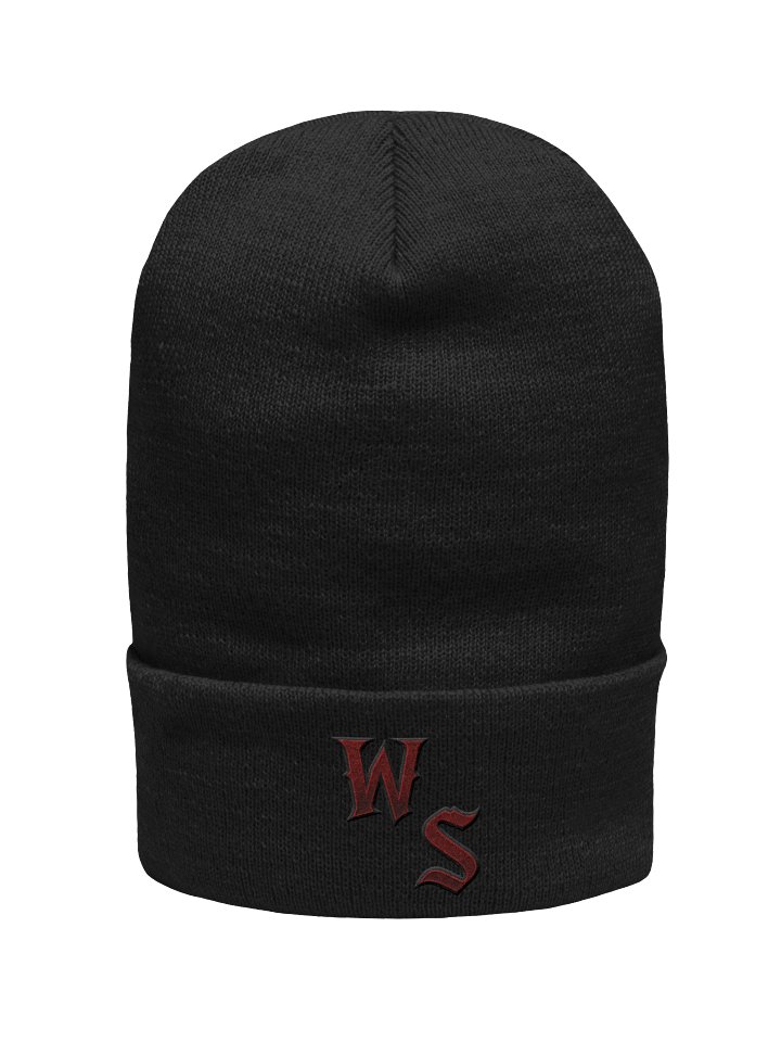 Medieval Monogram Embroidered Beanie product image (1)