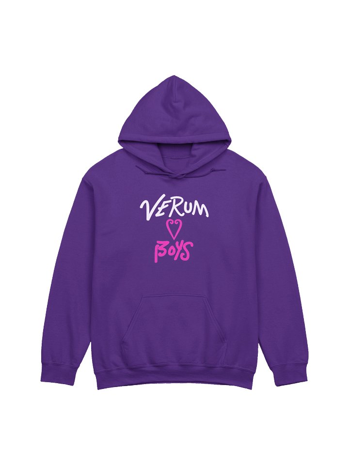 Verum Boys Hoodie - White/Pink product image (1)