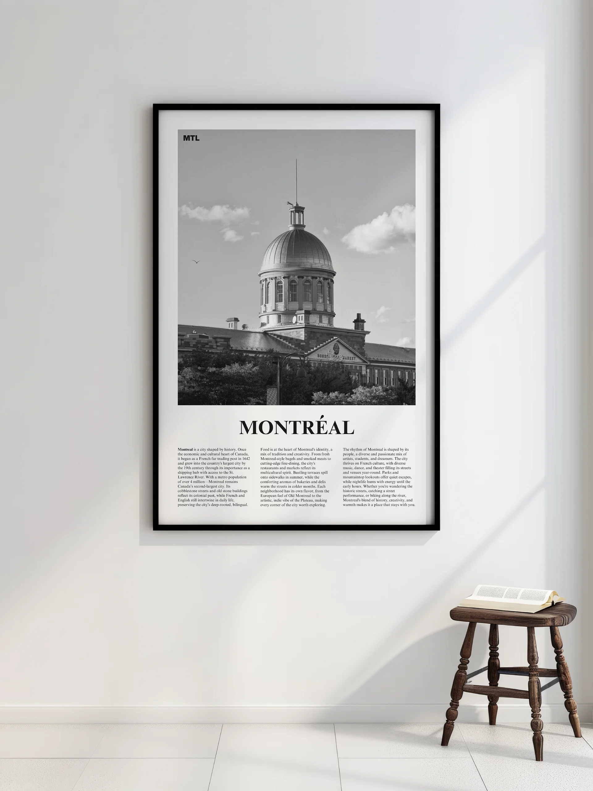Montreal 03 Newspaper Poster product image (2)