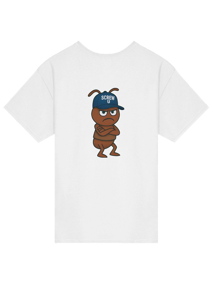 Screw U Ant Tee – Bleached Boundaries product image (2)