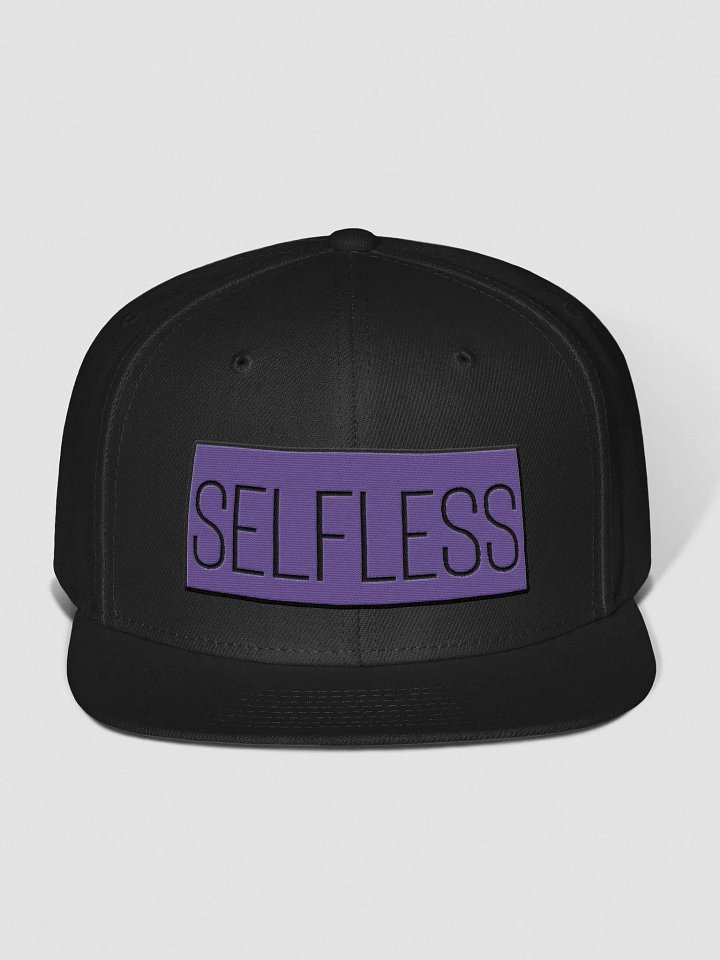 SELFLESS Wool Blend Snapback Cap PRPL product image (1)