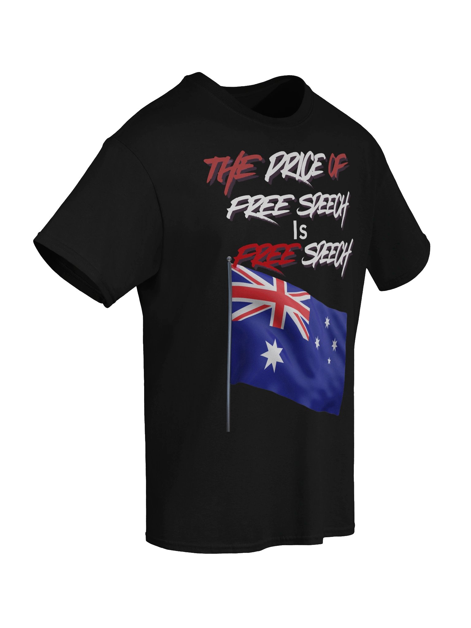 Australian Flag Free Speech Tee product image (9)