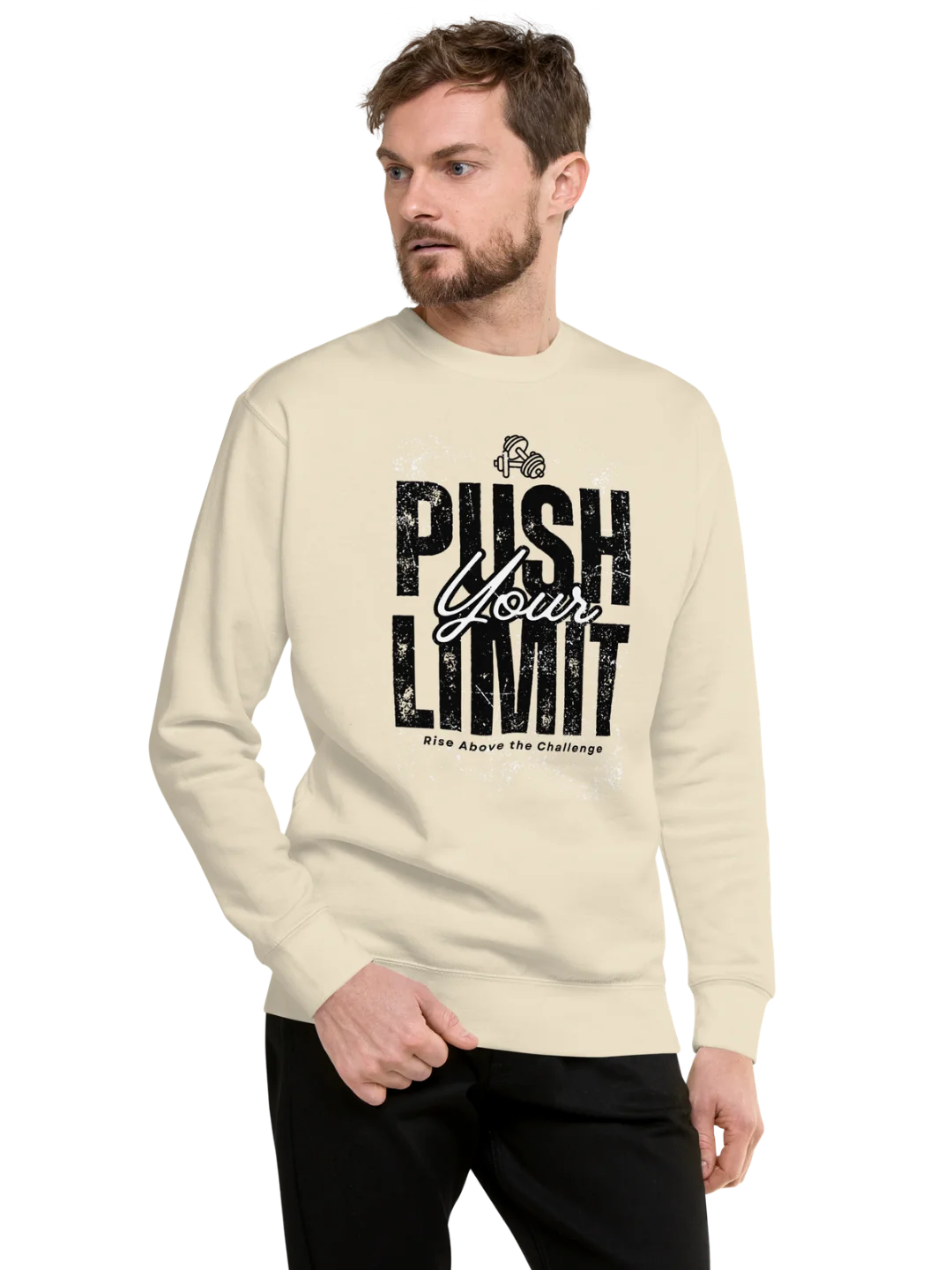 PUSH YOUR LIMIT — Rise Above Sweatshirt product image (1)