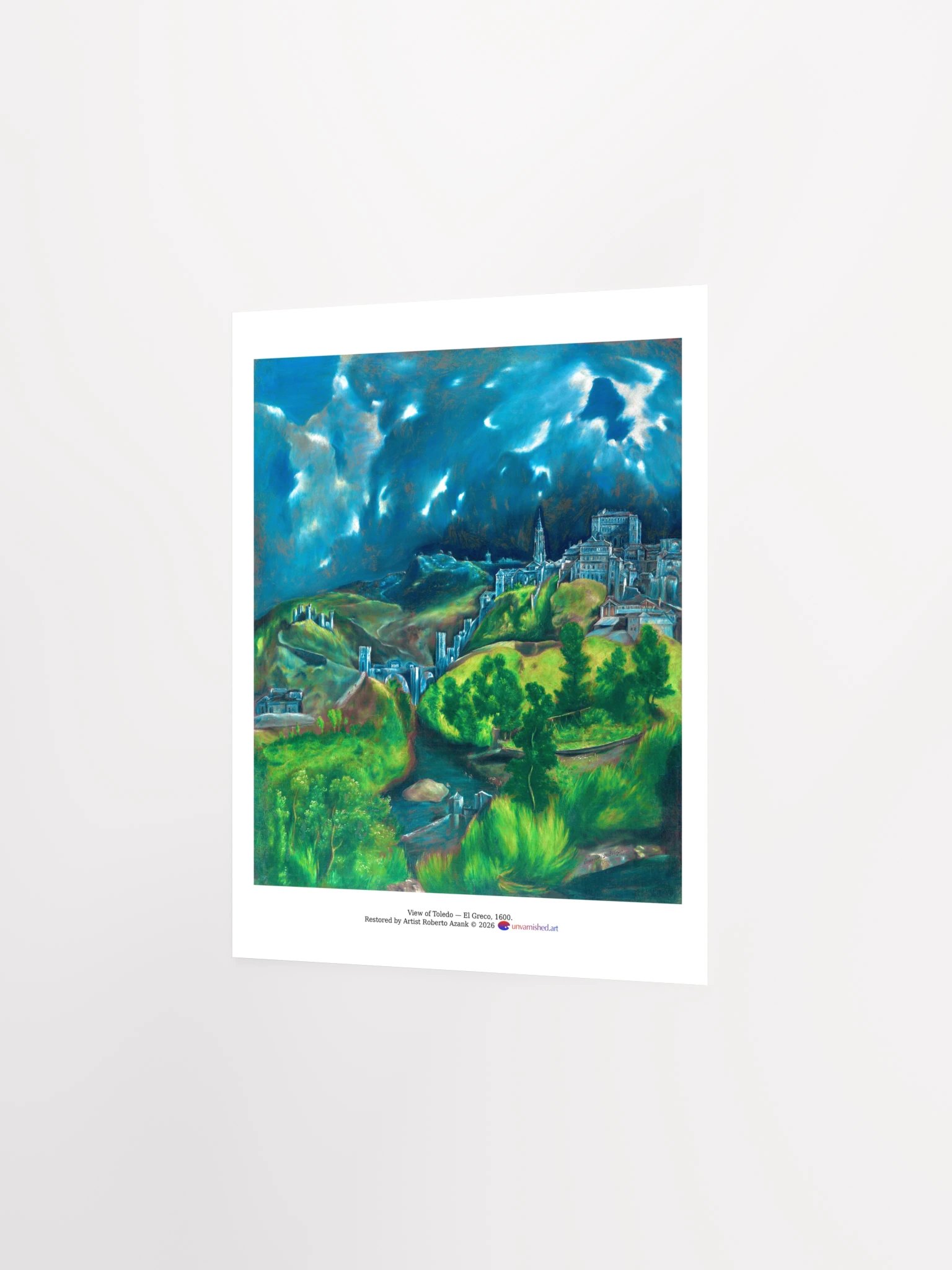 View of Toledo — Small Poster product image (12)