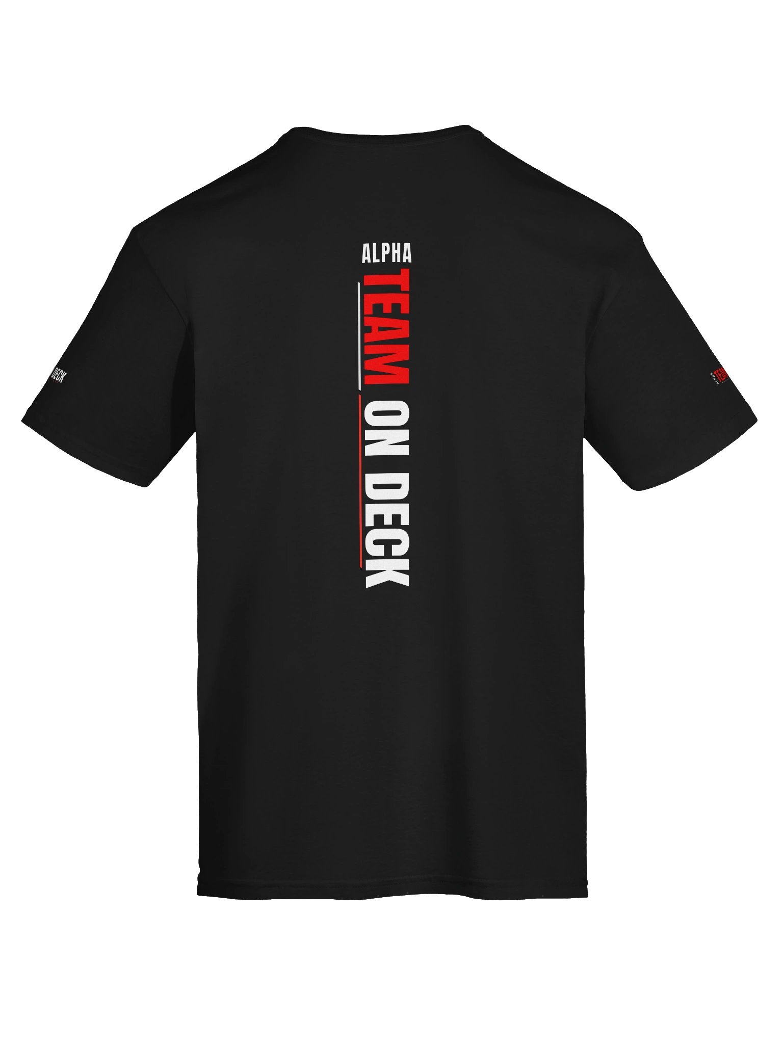 Black Alpha Bold Graphic Tee product image (5)