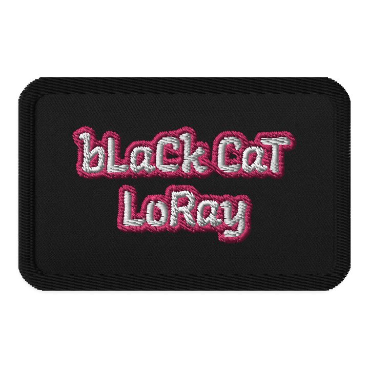 LoRay - bLaCk CaT patch product image (1)