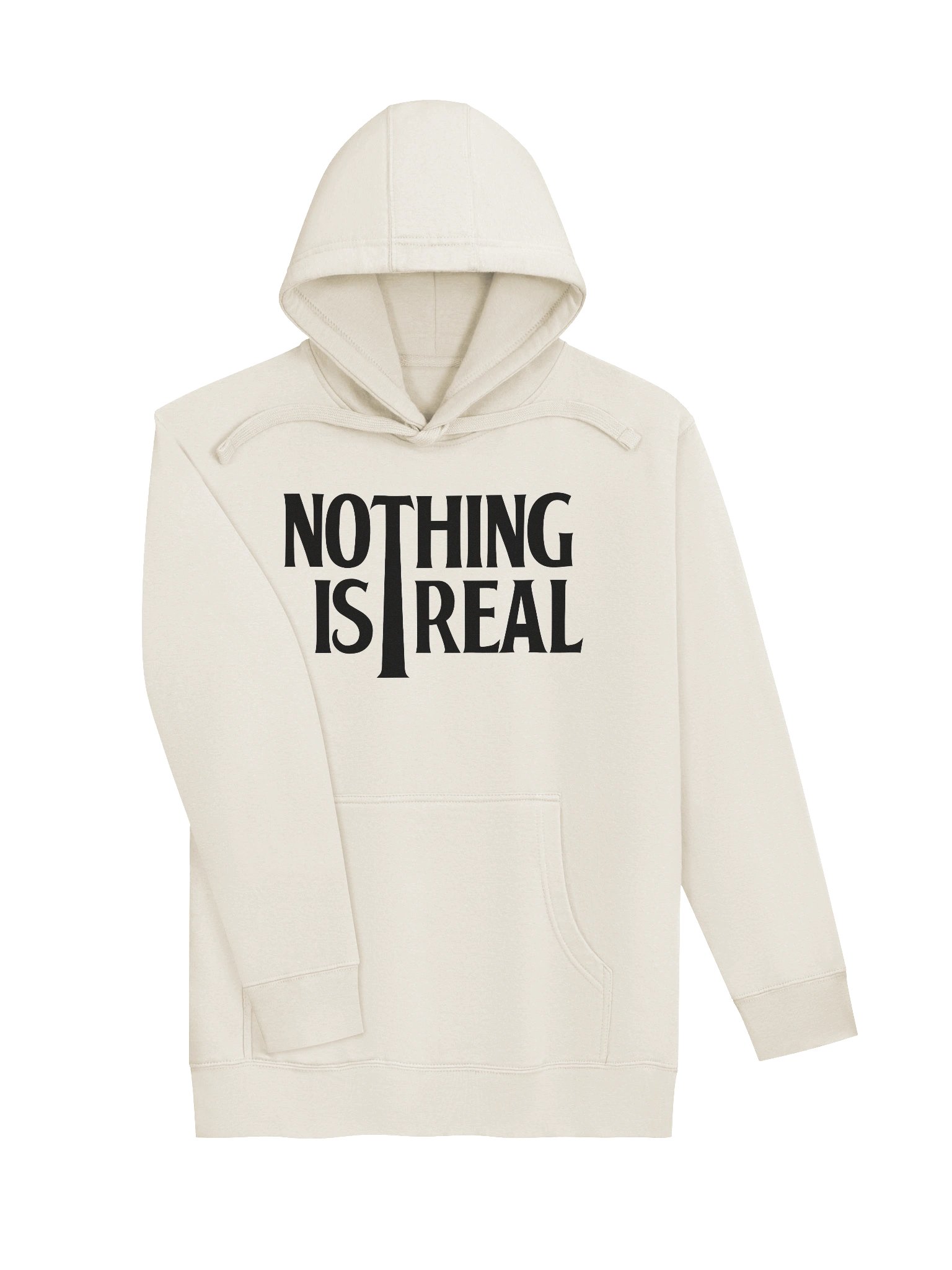 Nothing is Real (Black Print) Hoodie product image (3)