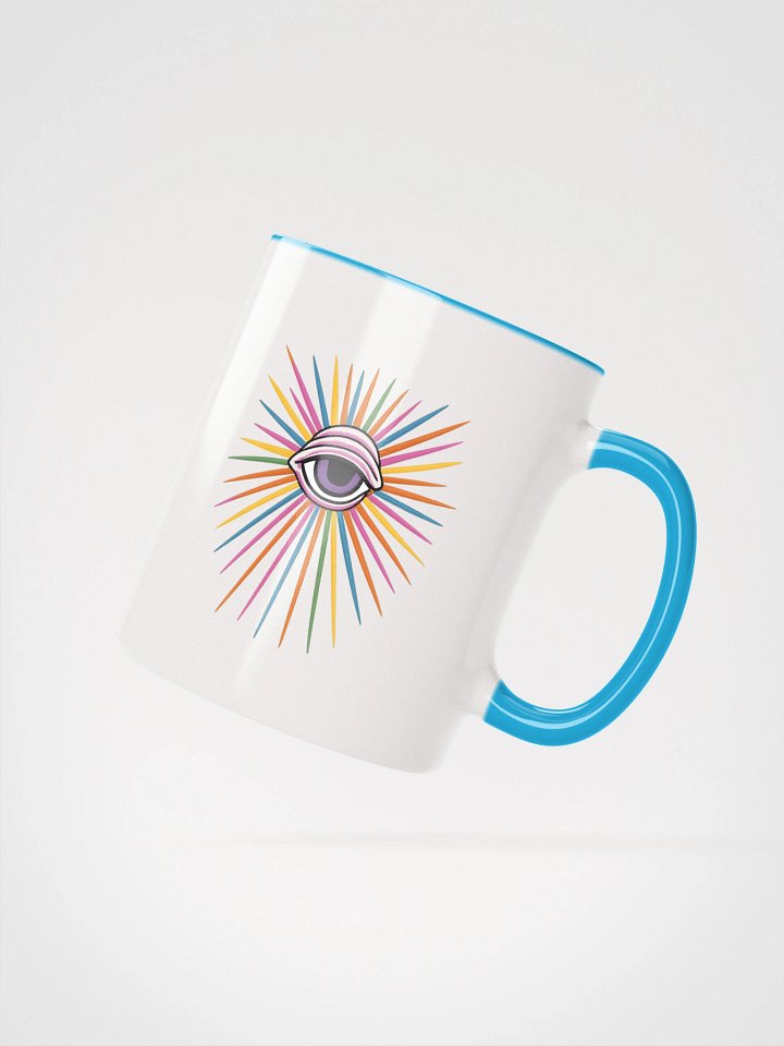 Blue PWR Radiating Eye Mug product image (2)