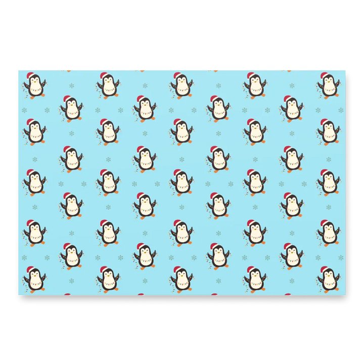 Penguin Party Wrapping Paper Set product image (2)