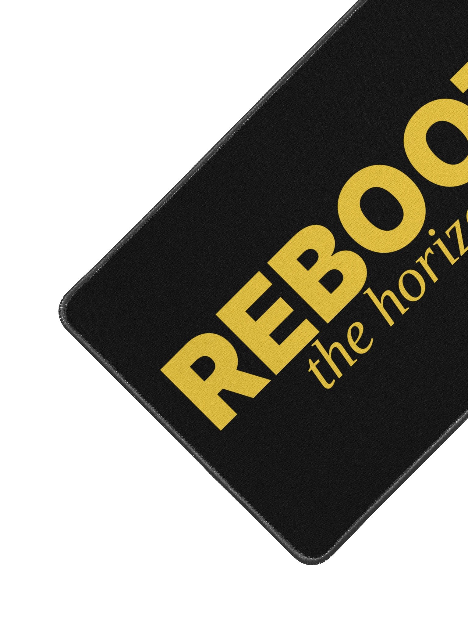 No ShopCo Reboot the Horizon Desk Mat - Yellow product image (2)