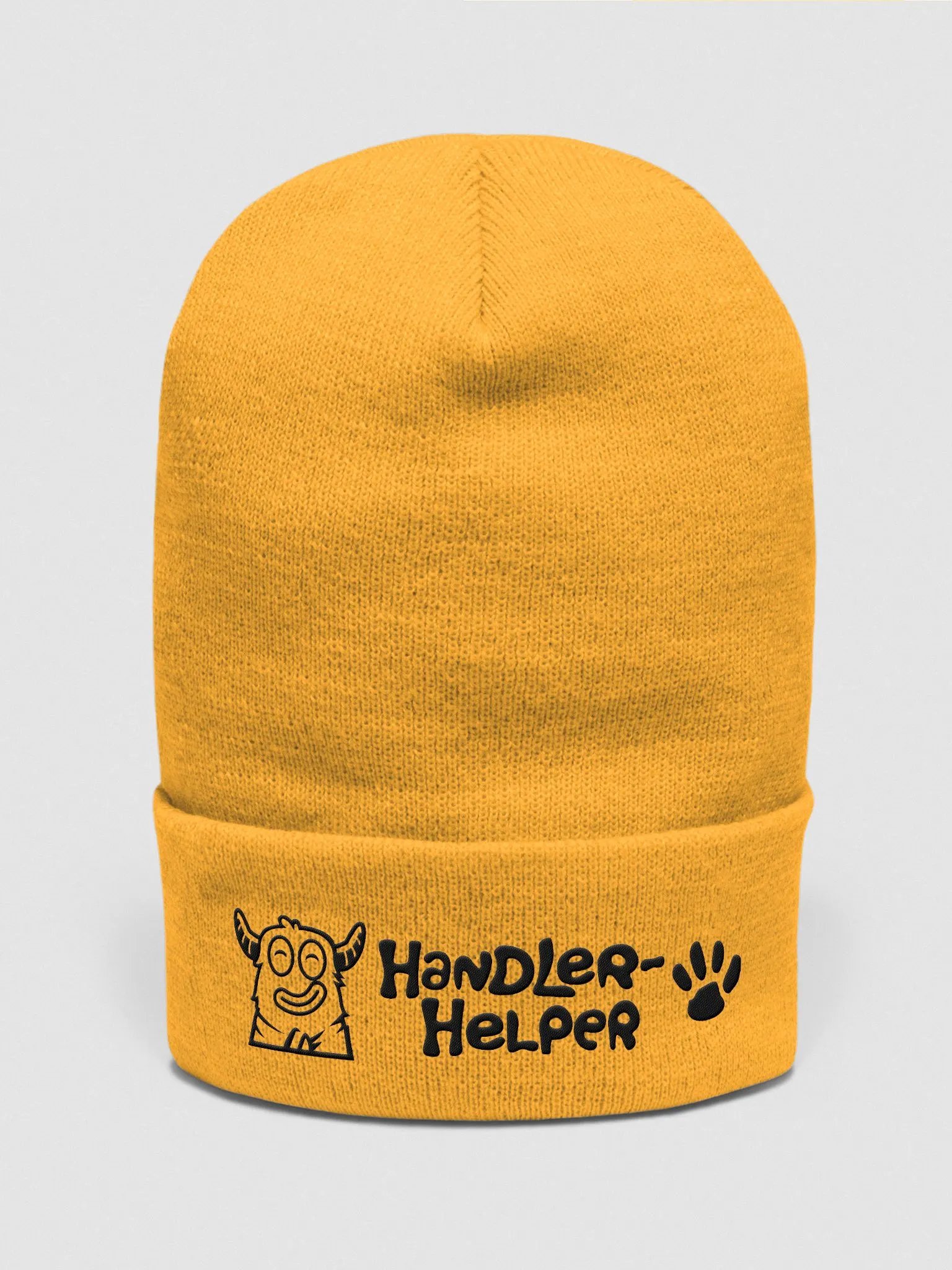 Handler-Helper (Black Stitch) Beanie product image (2)