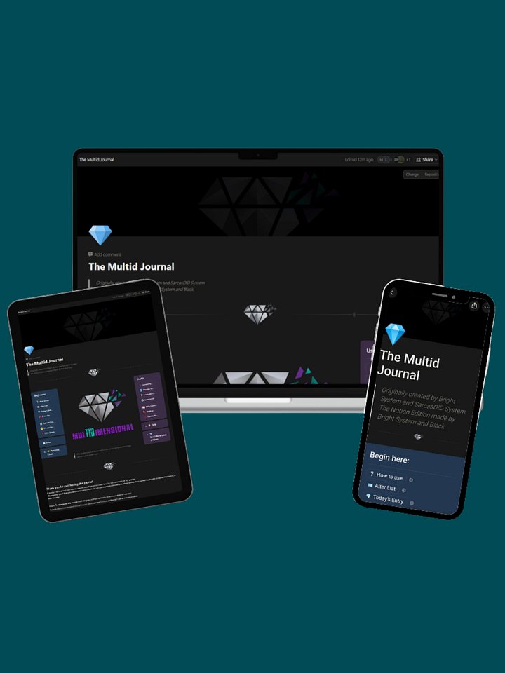 The Multid Journal - Notion Edition product image (1)