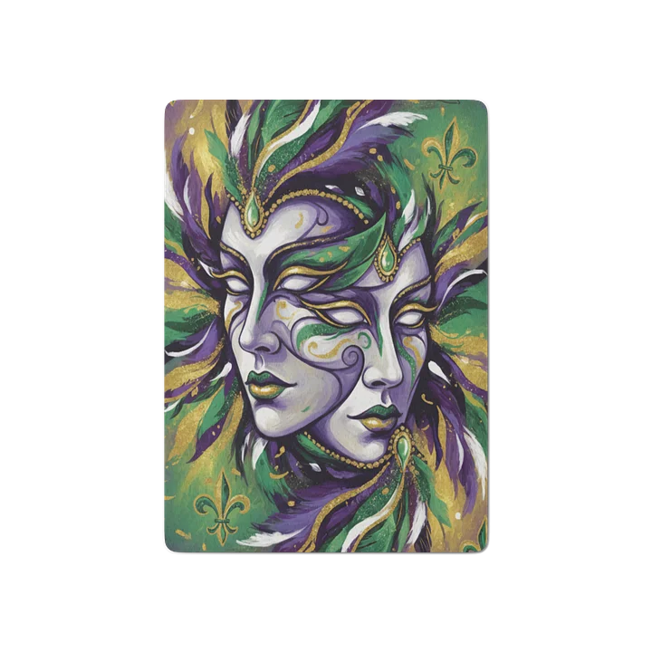 Mardi Gras Masquerade Poker Cards product image (1)