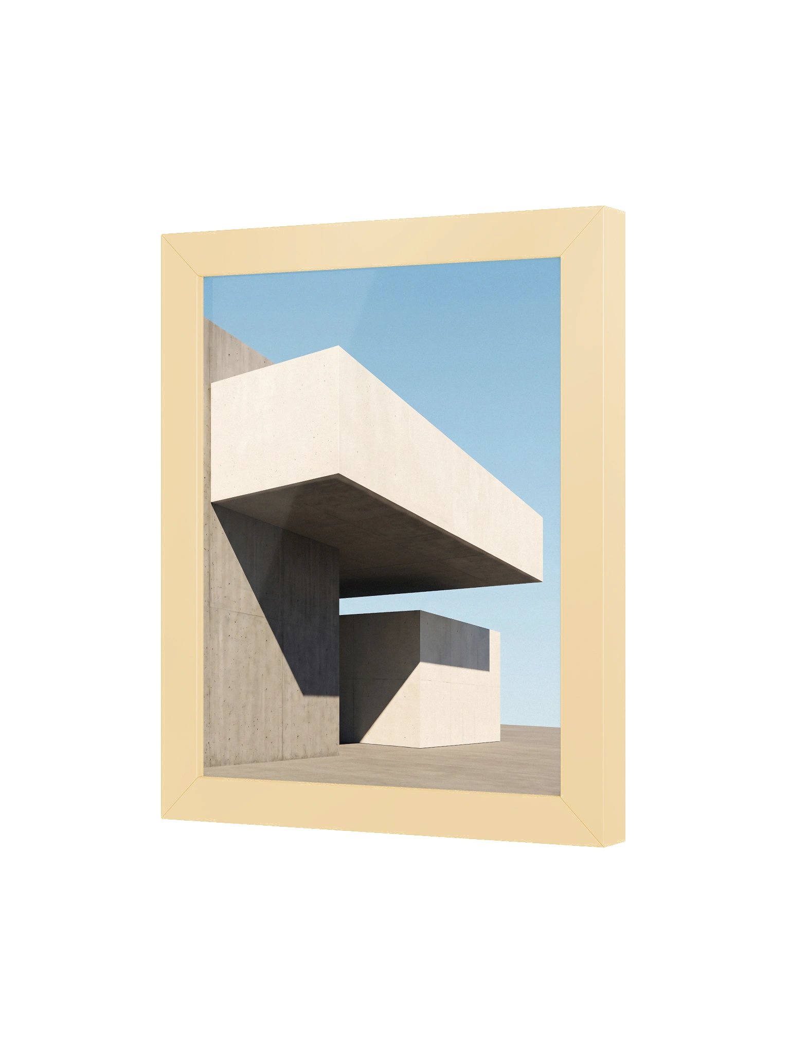 Cantilever - Brutalist Minimalist Architectural Wall Art product image (78)