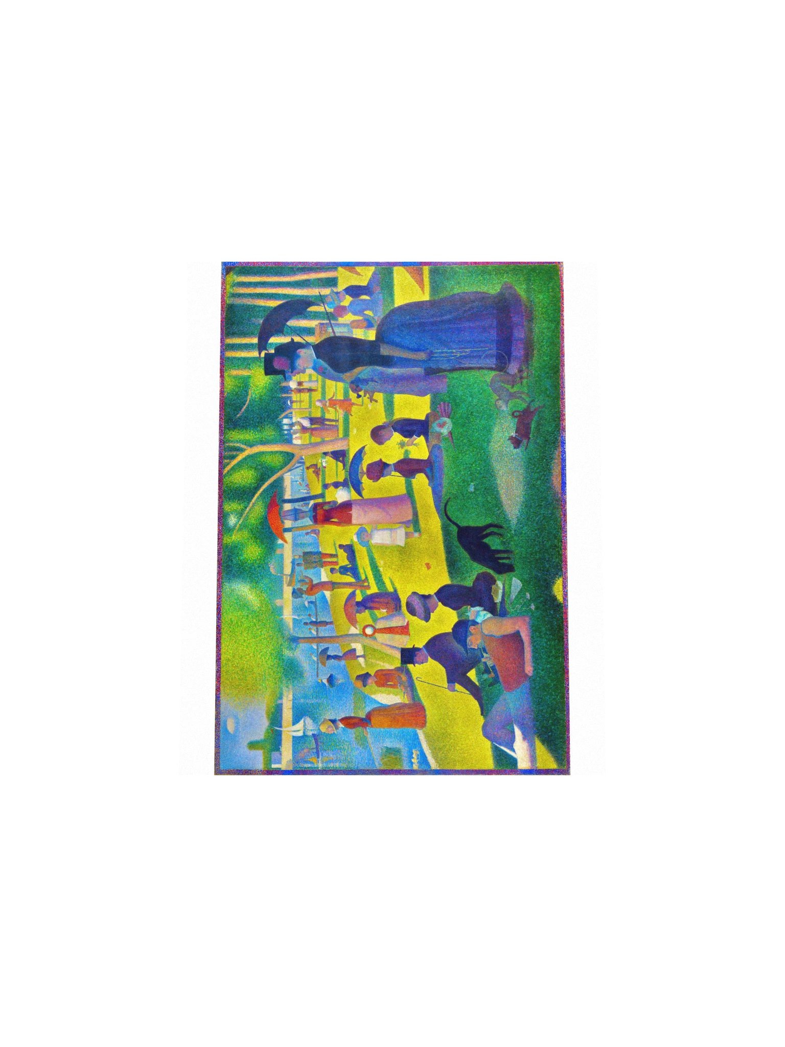 A Sunday Afternoon on the Island of La Grande Jatte — Small Poster product image (4)