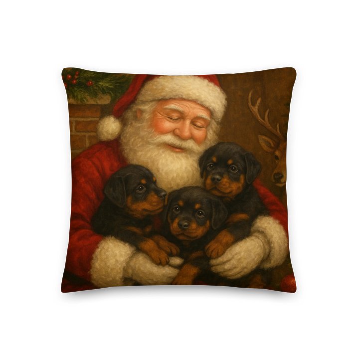 Santa Paws All-Over Print Pillow product image (1)
