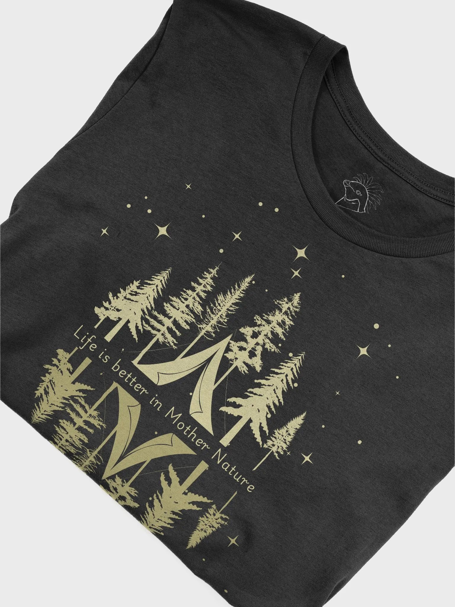 Life is better in Mother Nature T-Shirt ( Side -Starry Night- ) product image (7)