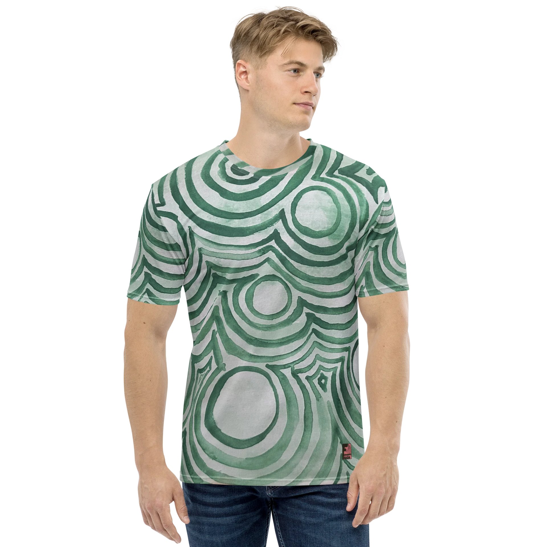 "Green Swirl" Tee product image (1)