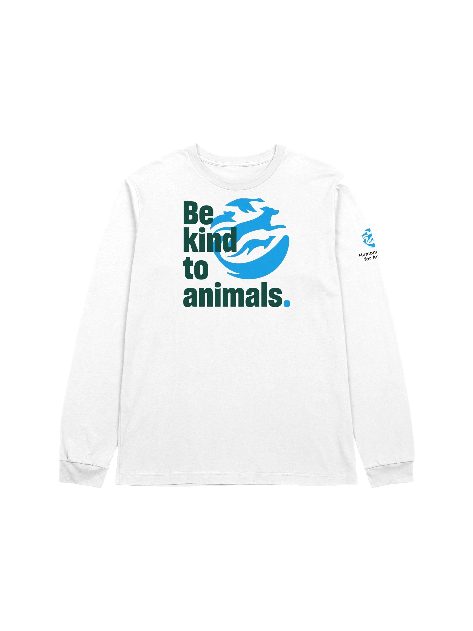 Be kind to animals - Long sleeve tee product image (1)