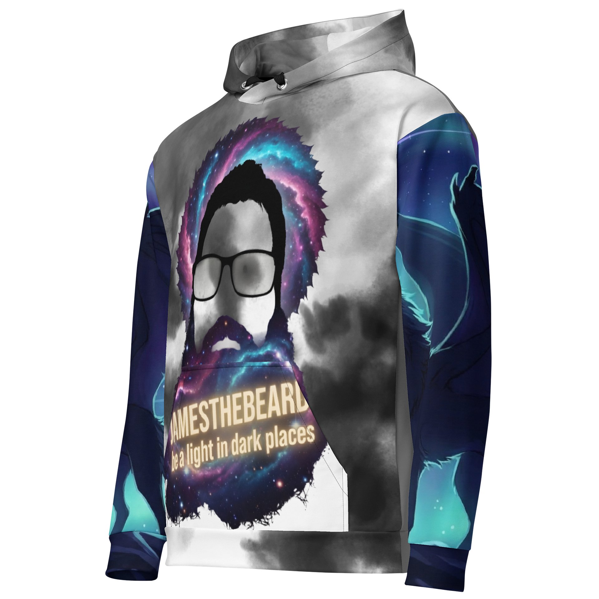 JamesTheBeard Comfort Unisex Cotton Hoodie product image (3)