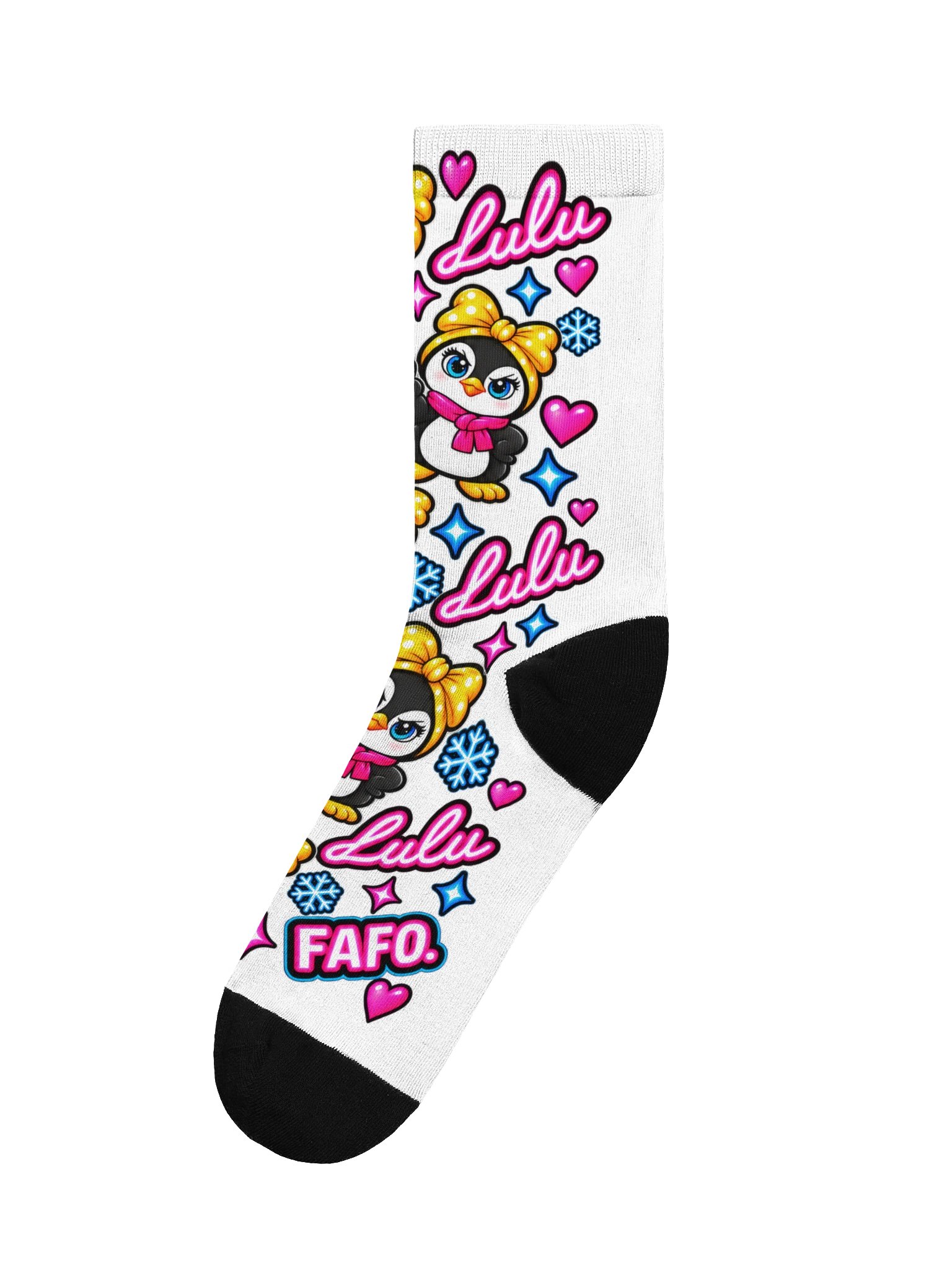 Lulu FAFO Waddle Chaos Crew Socks product image (1)