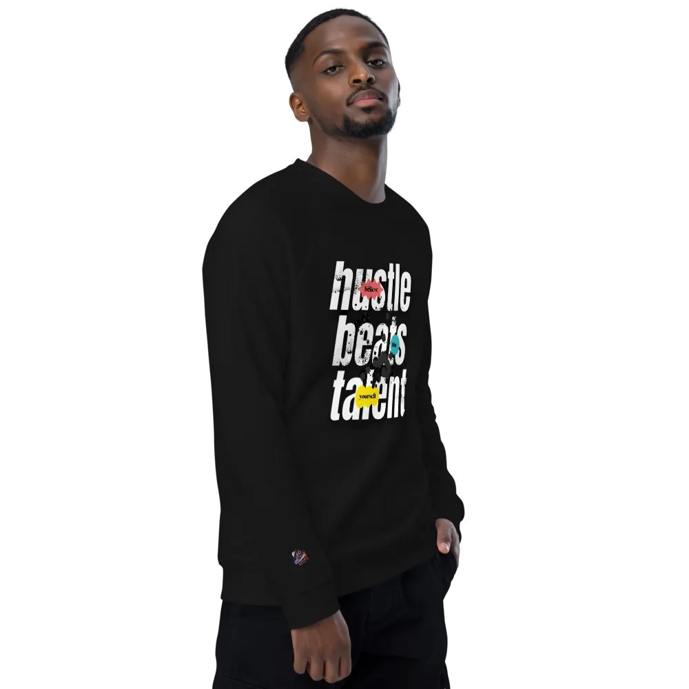 Hustle Beats Talent Unisex Sweatshirt product image (11)