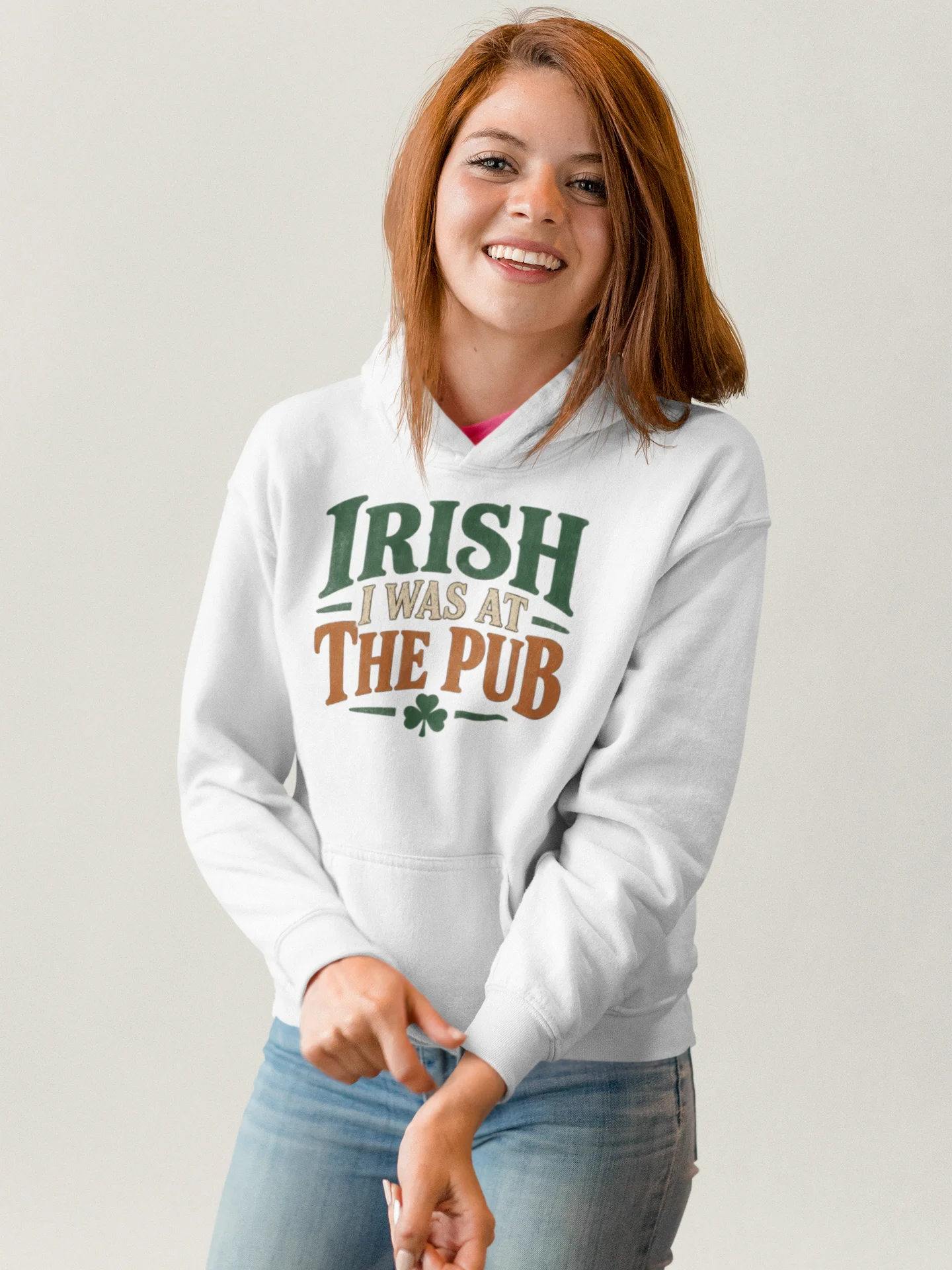 Irish I was at the Pub - Premium Hoodie product image (81)