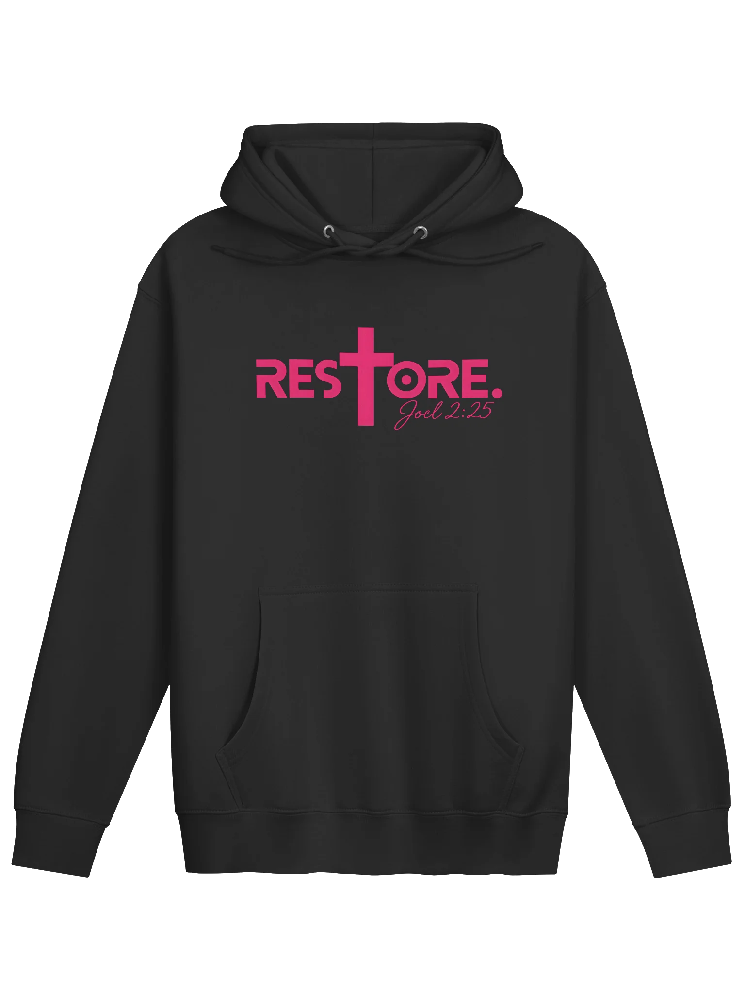 RESTORE. Men's Breast Cancer Awareness Hoodie — Faith • Strength • Restoration product image (2)