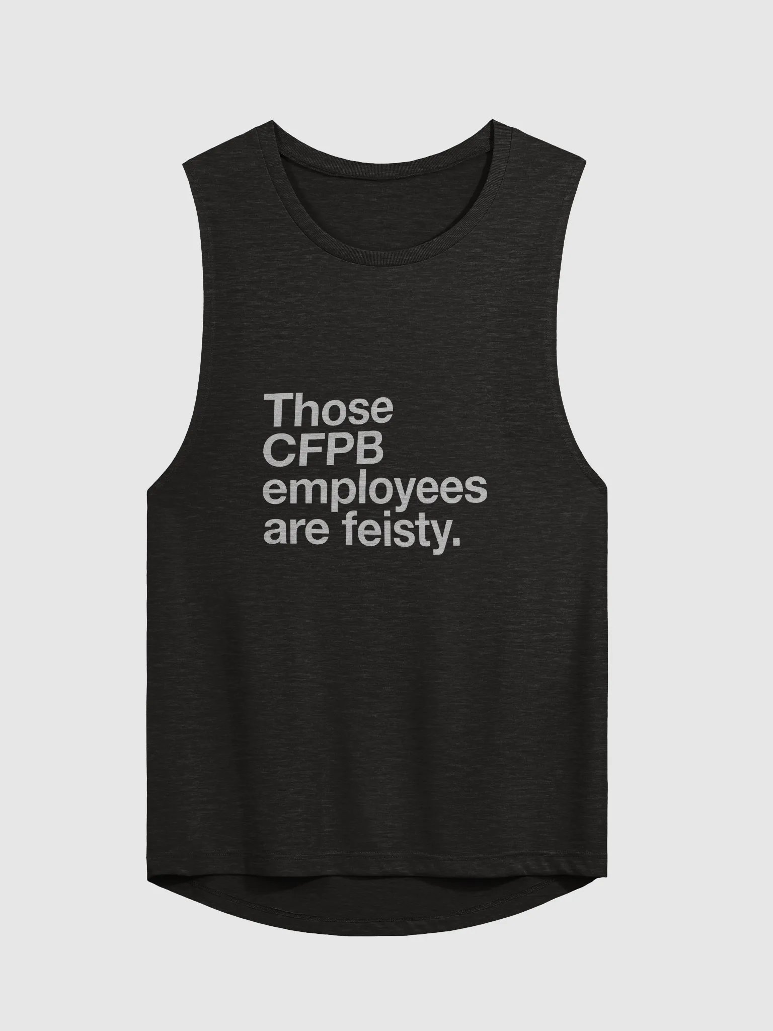 Those CFPB Employees Are Feisty Women's Cut Tank Top product image (8)