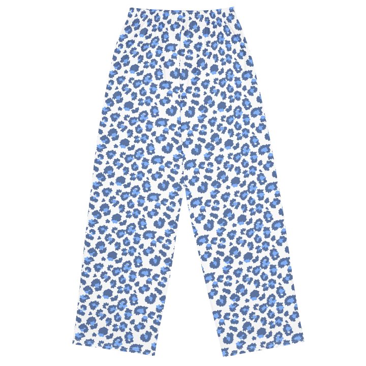 Comfortable Leopard Print Wide-Leg Pants for Activewear product image (2)