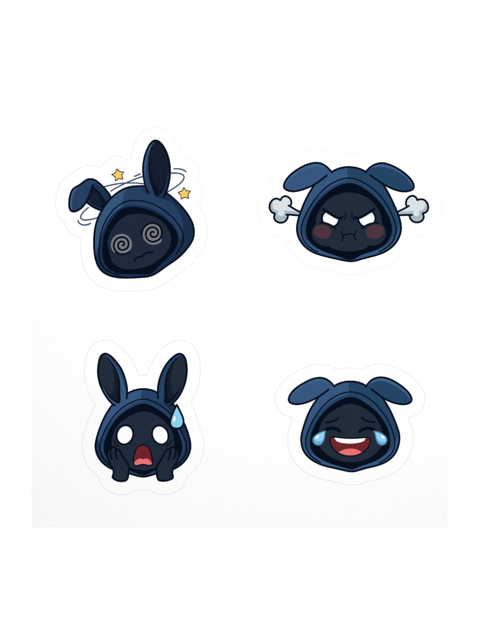 Poochoki Dramatic Emoji Sticker product image (1)