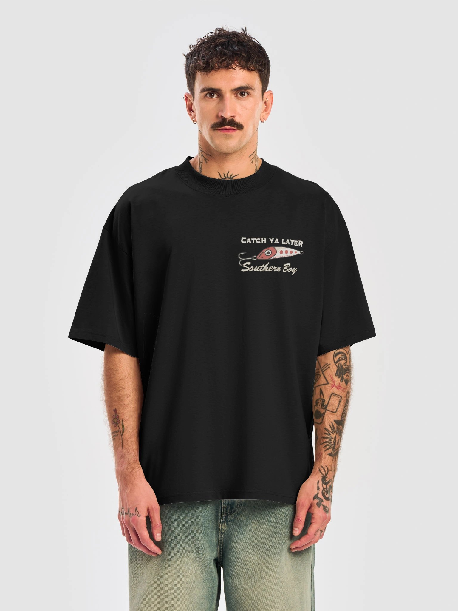 Southern Boy Fishing Lures Organic T-Shirt product image (19)