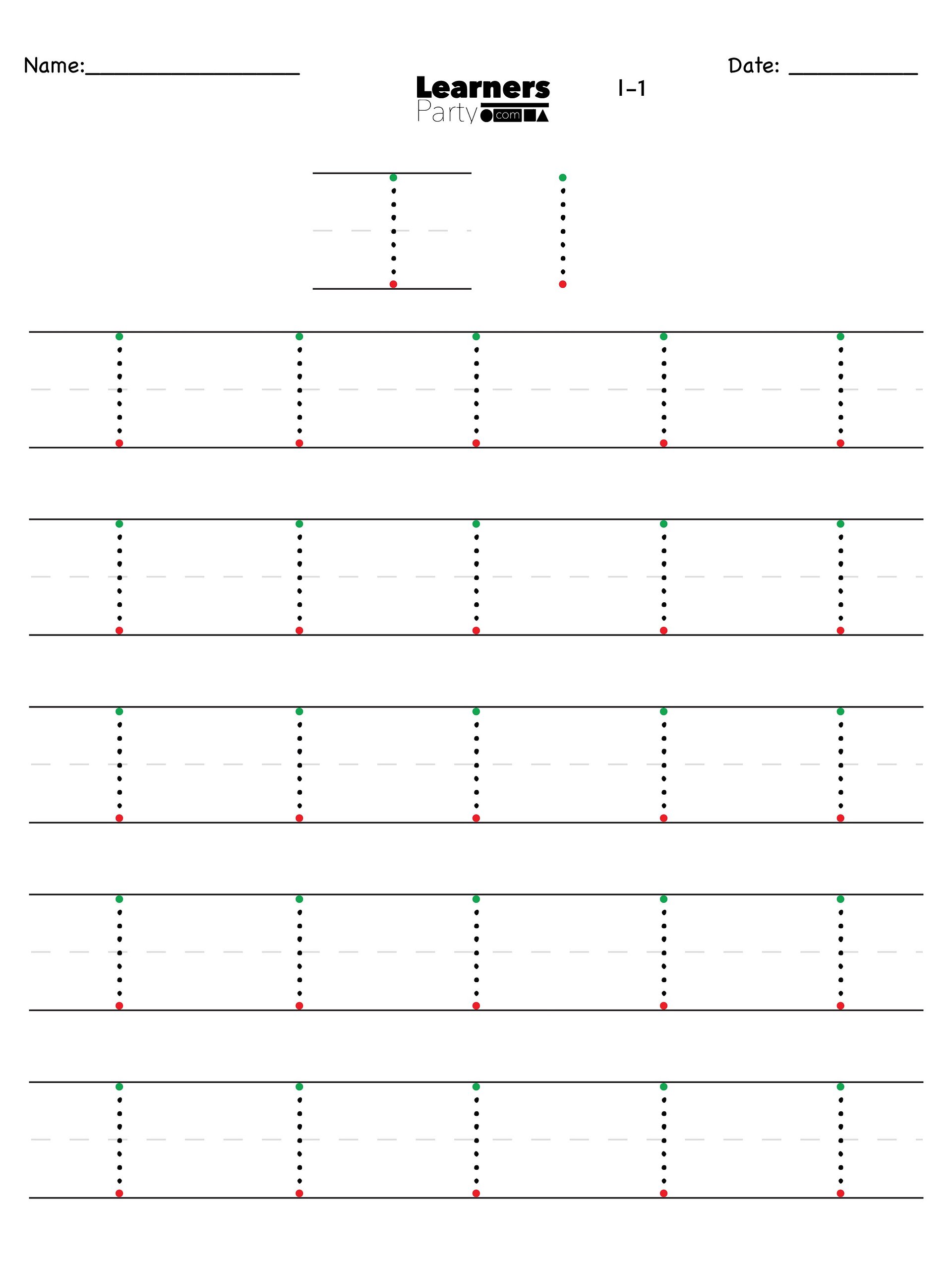 I/i - New Digital Product Progressive Letter Builder product image (1)