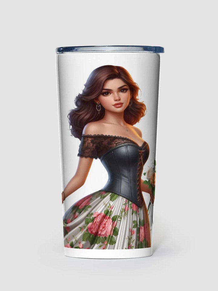 Bouquet Beauty 20oz stainless steel tumbler product image (1)