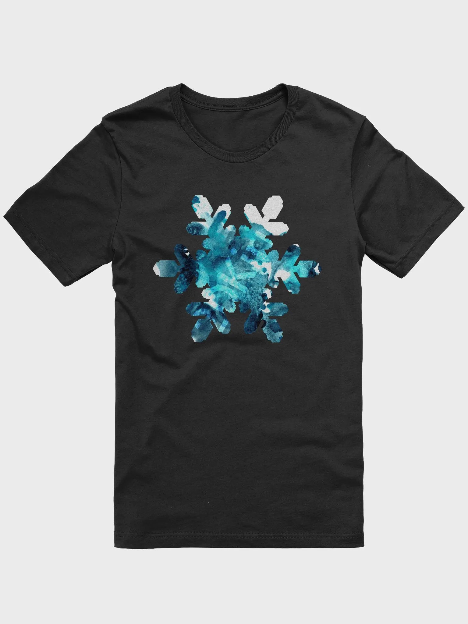 Blue Snowflake T-Shirt product image (1)