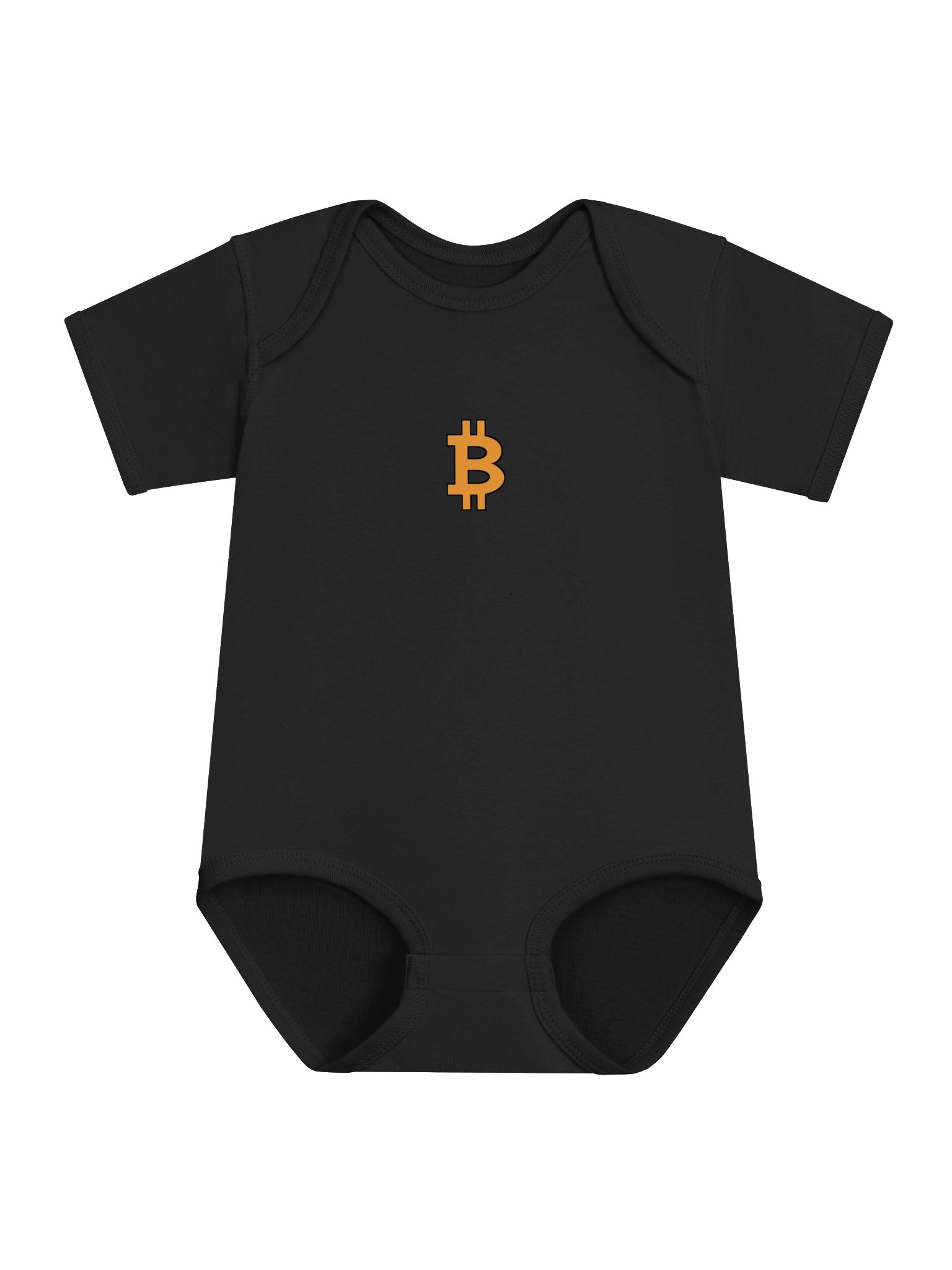 Bitcoin Symbol Baby Bodysuit product image (2)