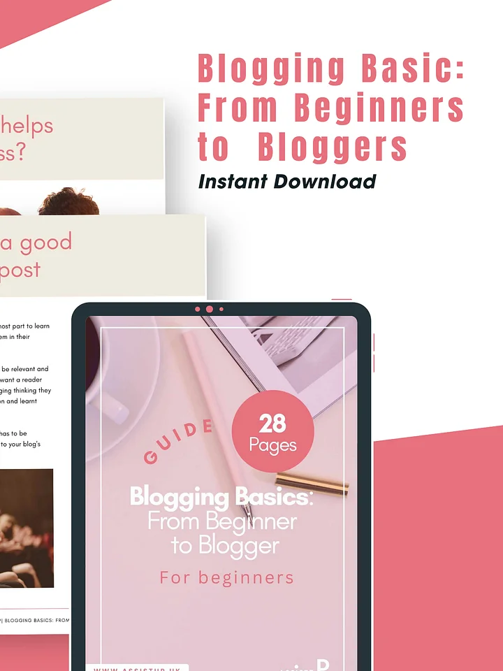Blogging Basics: From Beginner to Blogger product image (2)
