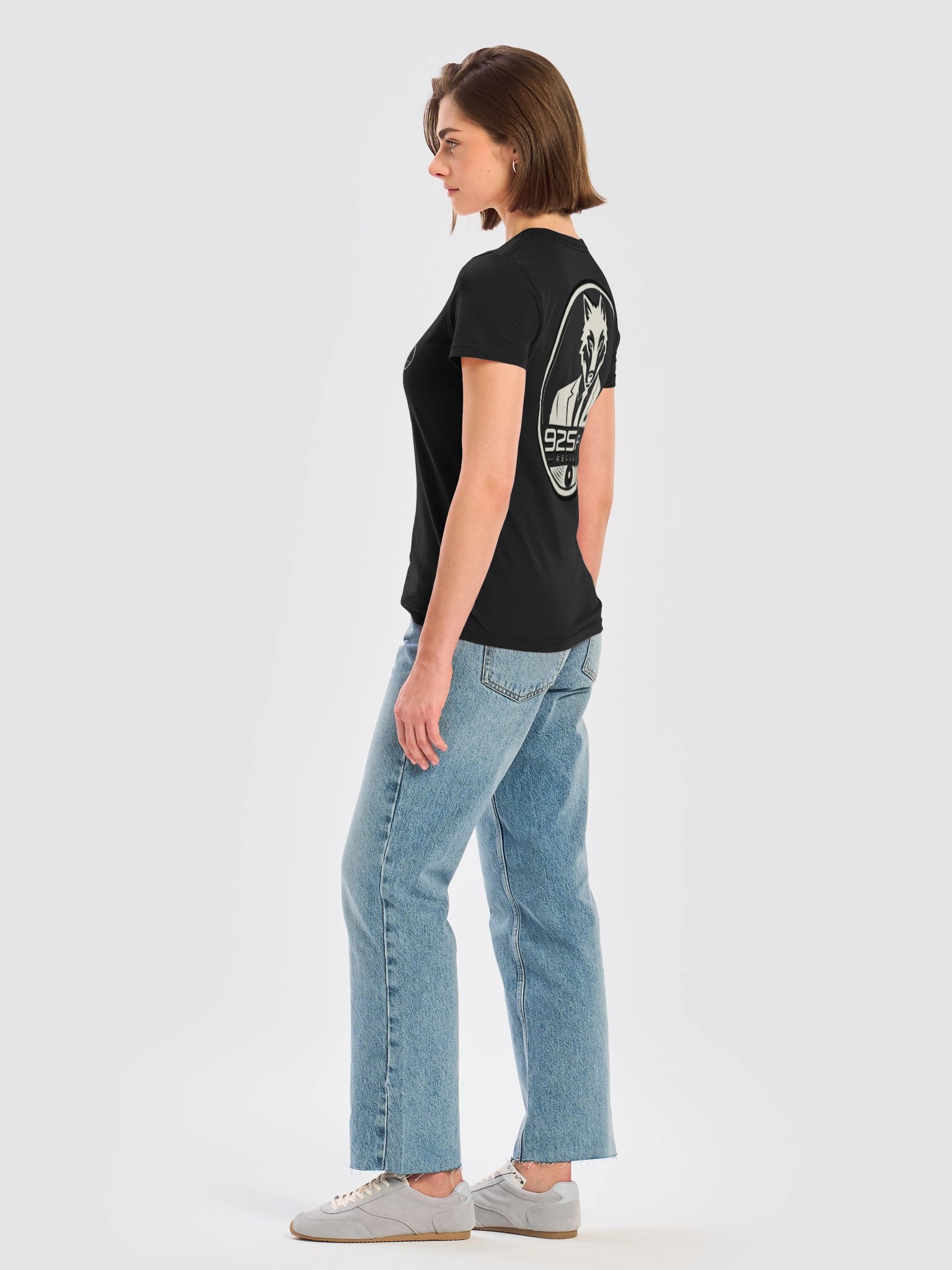Women’s soft style T-shirt - blk product image (8)