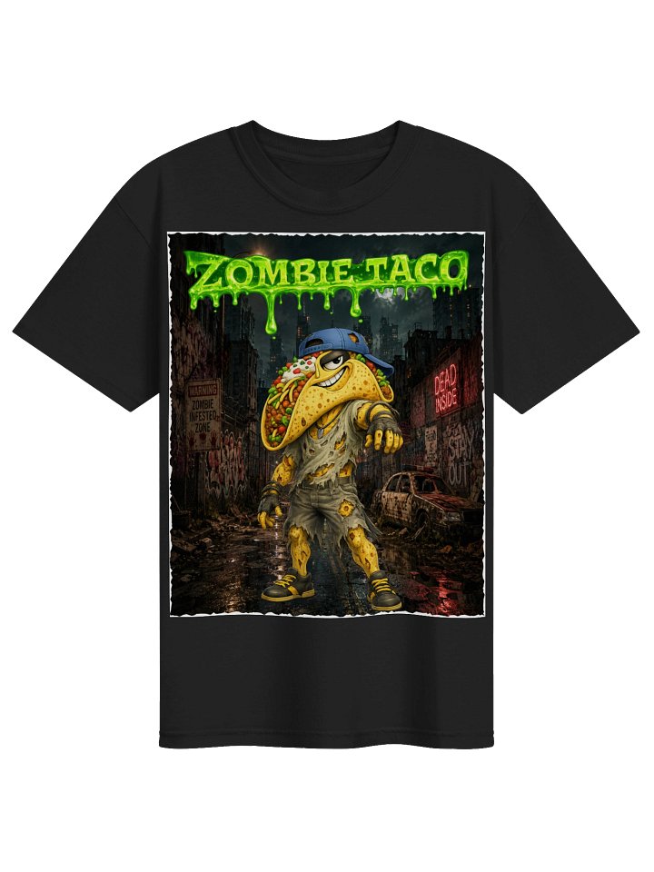 Zombie Taco Night T-Shirt - The Taco family product image (11)