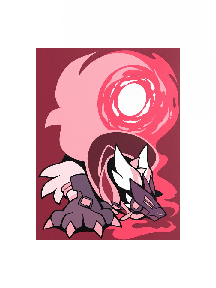 Crimson Galaxies Poster product image (1)